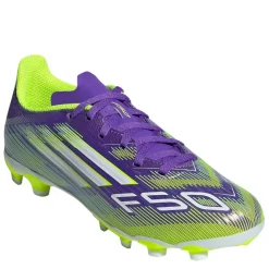 adidas F50 League Childrens Multi Ground Football Boots in Purple