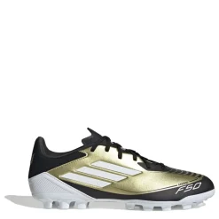 adidas F50 League 2g 3g Ag Messi Astro Turf Football Boots Boys in Gold