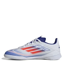 adidas F50 League In J Indoor Football Boots Boys in White