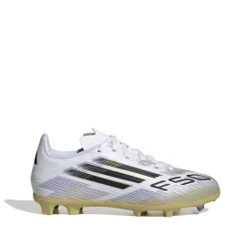 adidas F50 League Juniors Firm Ground Football Boots in White
