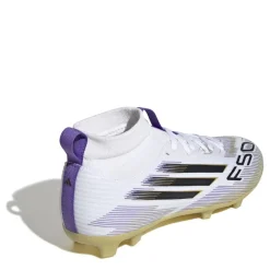 adidas F50 League Juniors Firm Ground Football Boots in White