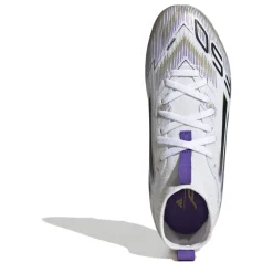 adidas F50 League Juniors Firm Ground Football Boots in White