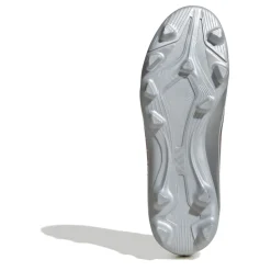 adidas F50 Messi Club Childrens Firm Ground Football Boots in White