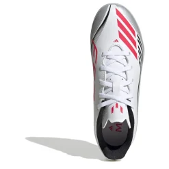 adidas F50 Messi Club Juniors Astro Turf Football Boots in White
