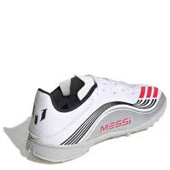 adidas F50 Messi League Juniors Astro Turf Football Boots in White
