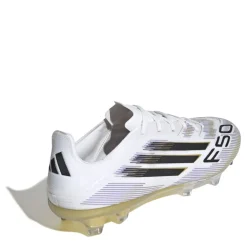 adidas F50 Pro Adults Firm Ground Football Boots in White