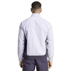 adidas Fc Bayern Woven Tracksuit Top 2023 2024 Adults in Grey