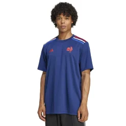 adidas France Rugby Home T-Shirt Adults in Blue