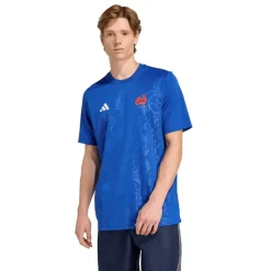 adidas France Supporter T-Shirt 2025 Adults in Blue