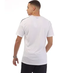 adidas France V-Neck Regular Fit T-Shirt in White