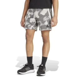 adidas Future Icons 3 Stripes Allover Print Shorts in Multi