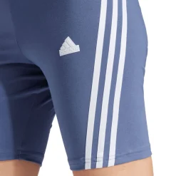 adidas Future Icons 3-Stripes Bike Shorts in Blue