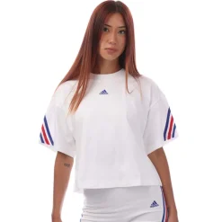 adidas Future Icons 3-Stripes T-Shirt in White