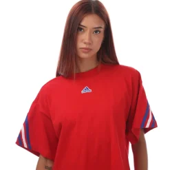 adidas Future Icons 3-Stripes T-Shirt in Red
