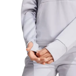 adidas Game & Go 1/4 Zip Top in Grey