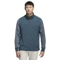 adidas Go-To Quarter-Zip Jacket in Blue