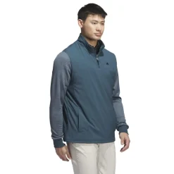 adidas Go-To Quarter-Zip Jacket in Blue