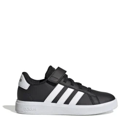 adidas Grand Court Child Boys Trainers in Black