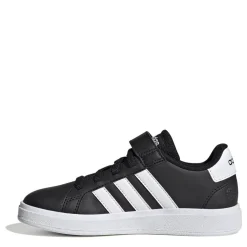 adidas Grand Court Child Boys Trainers in Black