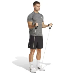 adidas Gym+ Tee in Black