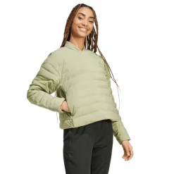 adidas Helionic Light Down Jacket in Green