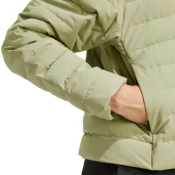 adidas Helionic Light Down Jacket in Green