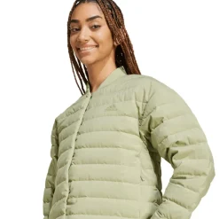 adidas Helionic Light Down Jacket in Green