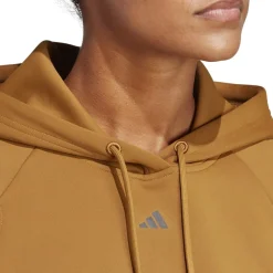adidas Hiit Hoody in Brown