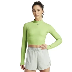 adidas Hiit Hr Ls T in Green