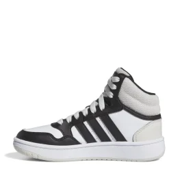 adidas Hoops 3.0 High Top Trainers Boys in White