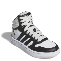 adidas Hoops 3.0 High Top Trainers Boys in White