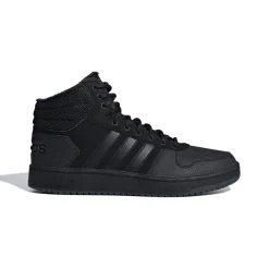 adidas Hoops 2.0 Mid Trainers in Black