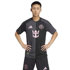 adidas Inter Miami Messi Authentic Away Shirt 2025 2026 Adults in Black
