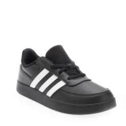 adidas Junior Breaknet Lifestyle Court Lace Trainers in Black