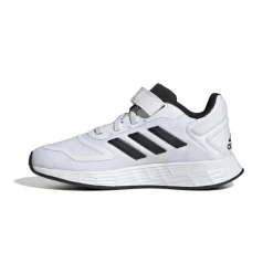 adidas Junior Duramo 10 Running Shoes in White Black