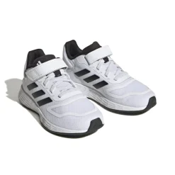adidas Junior Duramo 10 Running Shoes in White Black