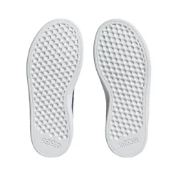 adidas Junior Grand Court 2.0 Elastic Strap Trainers in inkwell