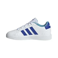 adidas Junior Grand Court 2.0 Trainers in White blue