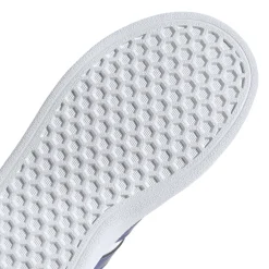 adidas Junior Grand Court 2.0 Elastic Strap Trainers in White