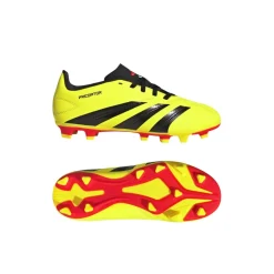 adidas Junior Predator Club FxG Football Boots in yellow black