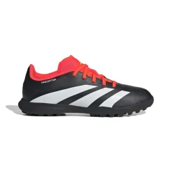adidas Junior Predator League Turf Football Boots in Black-White