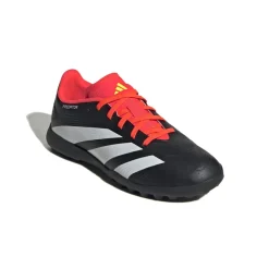 adidas Junior Predator League Turf Football Boots in Black-White