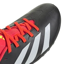 adidas Junior Predator League Turf Football Boots in Black-White