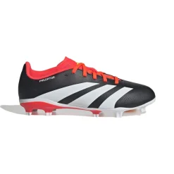 adidas Junior Predator League Firm Ground Football Boots in Black-White