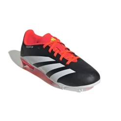 adidas Junior Predator League Firm Ground Football Boots in Black-White