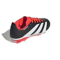 adidas Junior Predator League Firm Ground Football Boots in Black-White