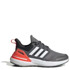 adidas Junior RapidaSport Bounce Lace Trainers in Grey