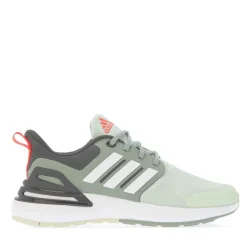 adidas Junior RapidaSport Bounce Lace Trainers in Green