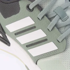 adidas Junior RapidaSport Bounce Lace Trainers in Green