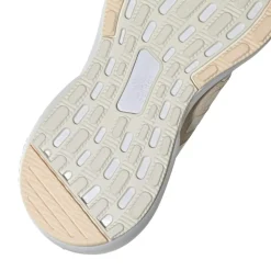 adidas Junior Rapidasport Bounce Lace Trainers in Off White